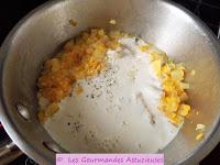 Sauce au pâtisson et aux lentilles corail (Vegan)