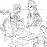 dessin de la reine des neiges