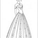 dessin de la reine des neiges