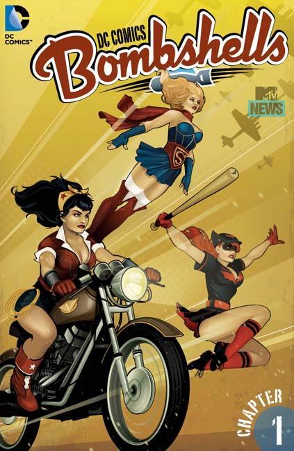DC Comics Bombshells 1 par Ant Lucia