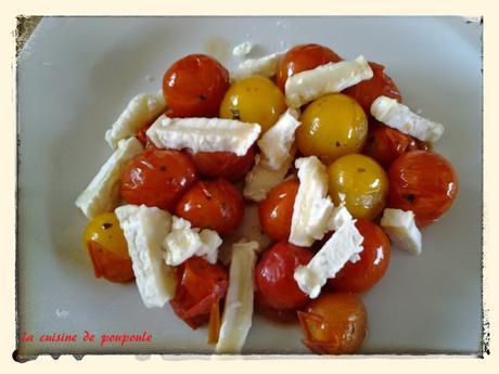 Tomate cerise poêlée au basilic pour recette autour d'un ingrédients #9# Tomate cerise poêlée au basilic pour recette autour d'un ingrédients #9#