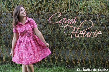 Cami dress fleurie - les lubies de louise-titre