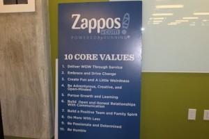 Les 10 valeurs de Zappos