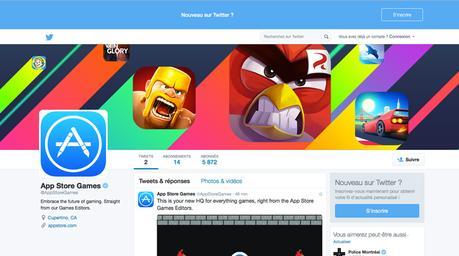 @AppStoreGames de Apple fait le saut sur Twitter! @AppStoreGames de Apple fait le saut sur Twitter!