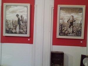 Exposition Sergej Aparin à la Plexus Art Gallery de Clarens/Montreux