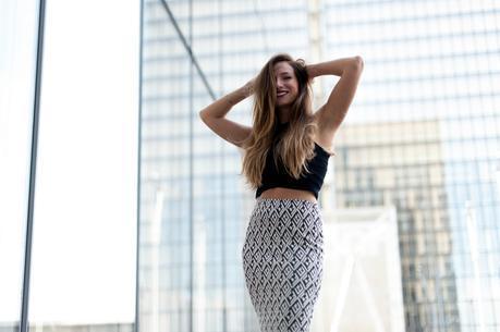 how to wear a crop top x fashion blog