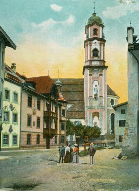La maison de Goethe à Mittenwald dans les cartes postales anciennes