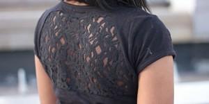 Customisation d'un tee-shirt simple avec de la dentelle | Kustom Couture