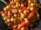 Cocotte Pois Chiches Poivrons Jambon Pays