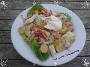 Salade poulette