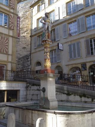 Fontaine Banneret à Neuchâtel