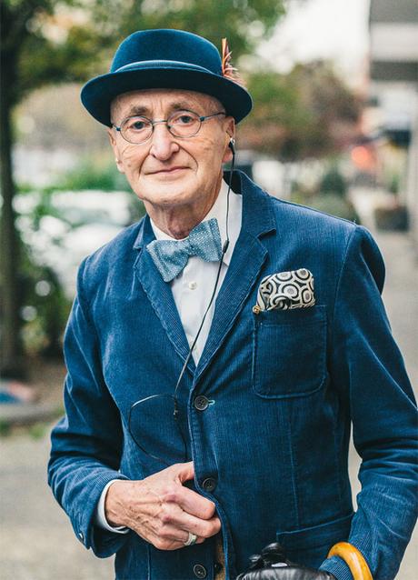 LOOK : Un Hipster gentilhomme de 74 ans