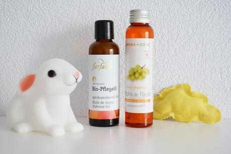 Les huiles de massage pour bébé