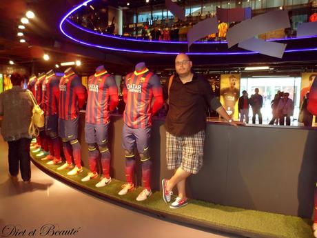 Voyage à Barcelone : 4éme Jour Visite du Camp Nou (première partie)