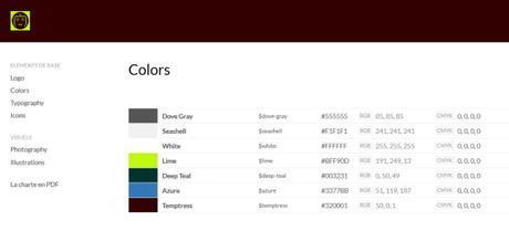 Charte graphique : un outil web gratuit pour la partager frontify-etape3-couleurs
