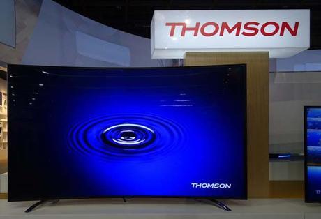IFA 2015 : Nouvelle série de TV Thomson, pleine de couleurs et incurvées
