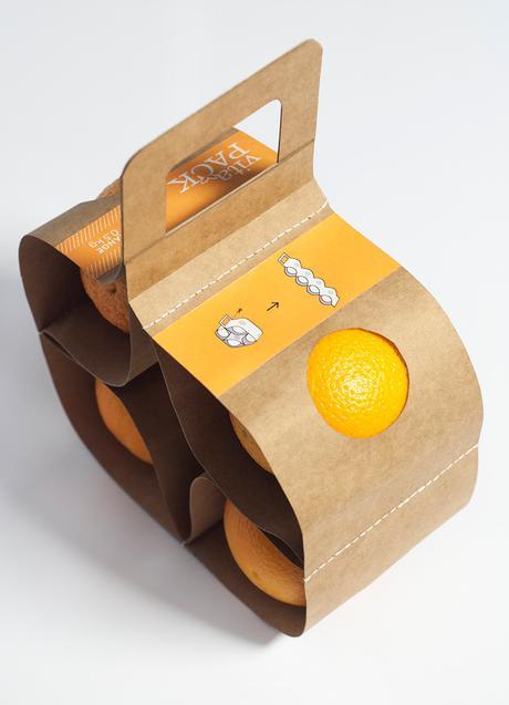 Packaging : VitaPack pour oranges par Ágnes Gyömrei Packaging : VitaPack pour oranges par Ágnes Gyömrei