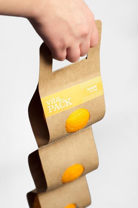 Packaging : VitaPack pour oranges par Ágnes Gyömrei Packaging : VitaPack pour oranges par Ágnes Gyömrei