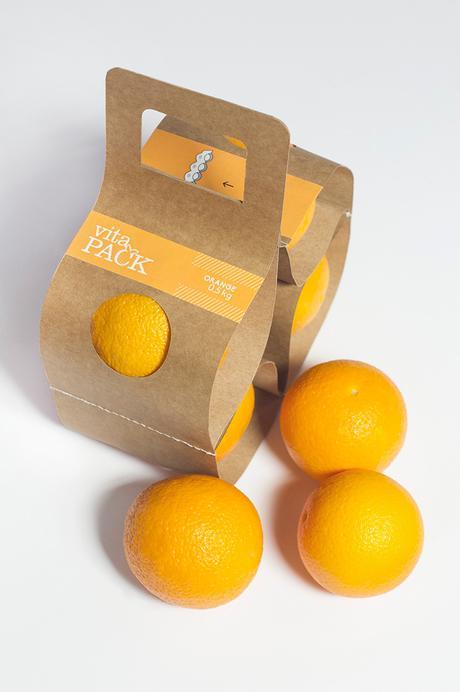Packaging : VitaPack pour oranges par Ágnes Gyömrei Packaging : VitaPack pour oranges par Ágnes Gyömrei