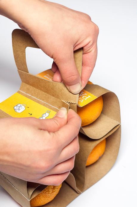 Packaging : VitaPack pour oranges par Ágnes Gyömrei Packaging : VitaPack pour oranges par Ágnes Gyömrei
