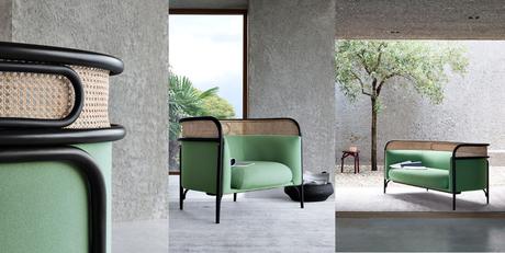 Collection Targa GamFratesi joue avec Thonet