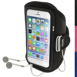 Top 5 des Brassard iPhone 6 ou iPhone 6 Plus Ce brassard a été conçu sur mesure pour Apple iPhone 6 4.7 Pouces 4G LTE Smartphone Avec sérigraphie pour une utilisation complète des butons. Fabriqué à partir de néoprène résistant à l'eau. Parfait pour utiliser dans la salle de gym, jogging, VTT...