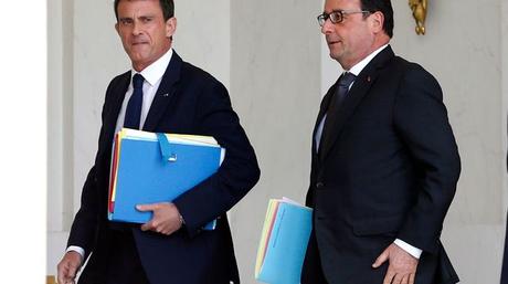 S'ils s'accordent sur le contenu de la réforme, Manuel Valls et François Hollande divergent sur son rythme: le premier est volontariste, le second plus prudent.