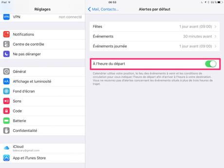 iPhone, iPad iOS 9: 2 nouvelles fonctionnalités de l’application Calendrier