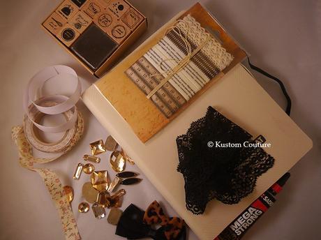 DIY Scrapbooking | Carnet de dessin couture