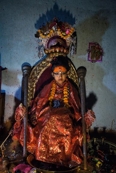 Kumaris, les déesses vivantes du Népal