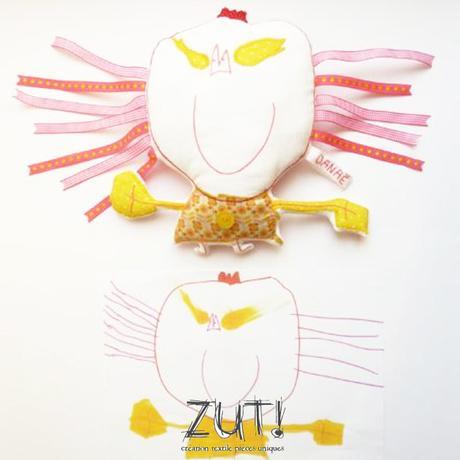 Zoom sur les doudous personnalisés ! Doudou princesse - Zut !