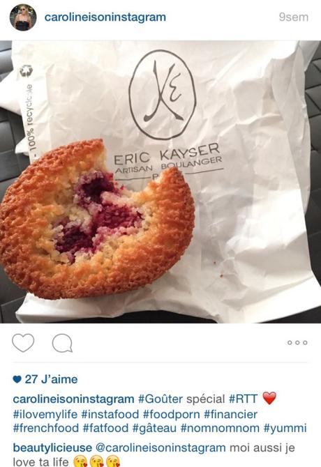 Eric Kayser Financier Instagram