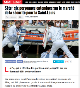 La garde à vue, chez les Ripoublicains sétois, c’est culturel !