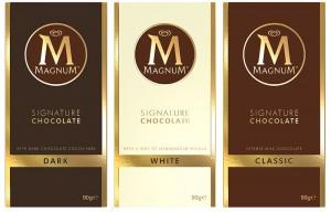 Tablettes chocolat Magnum
