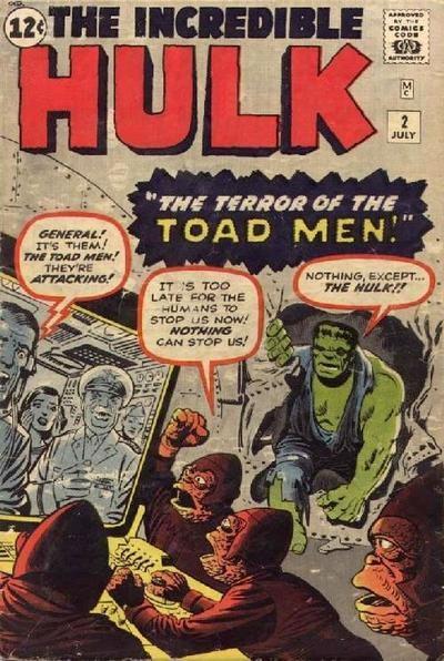 Marvel Comics-The Incredible Hulk #2-1962