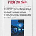 L'ordre et le chaos