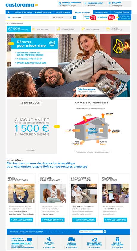 Rénovez pour mieux vivre, avec Castorama