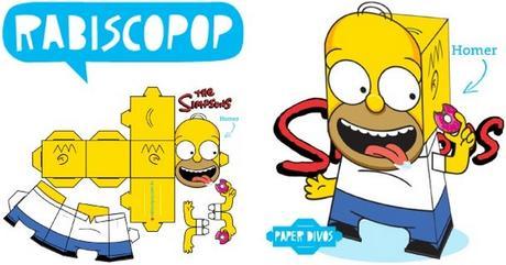 PaperToys  - Homer Simpson