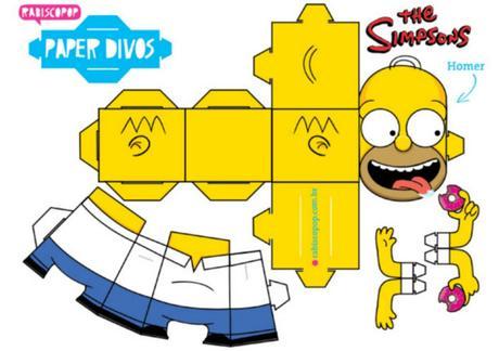 PaperToys  - Homer Simpson
