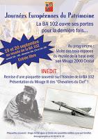 BA 102 de Dijon : ultime participation aux Journées du Patrimoine