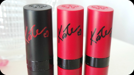 Les rouges à lèvres lasting finish by kate : Mon avis !