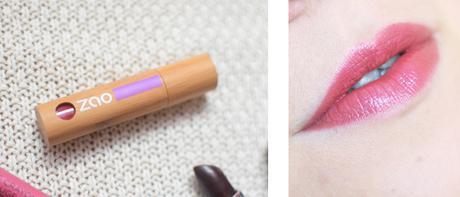 vernis à lèvres framboise zao makeup