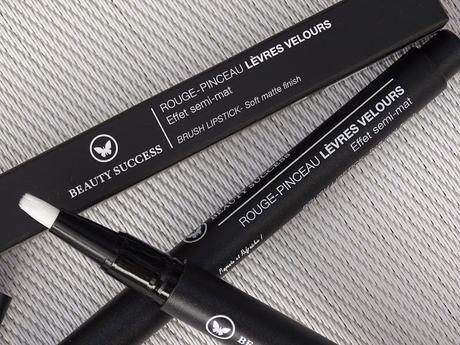 Je suis Mystérieuse ou Délicieuse avec le Rouge-Pinceau Lèvres velours de Beauty Success