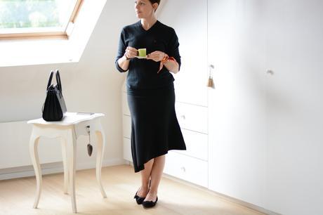 JUPE ASYMETRIQUE VANESSA BRUNO FW15 2