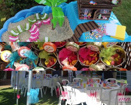 mariage decoration ile tropicale