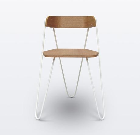 Collection ILO chêne et métal par Jérôme Mawois