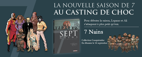 7 Nains aux éditions Delcourt le 16 septembre