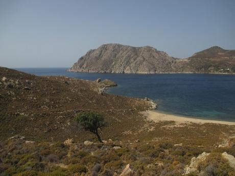 sentier plage Psili Ammos Patmos