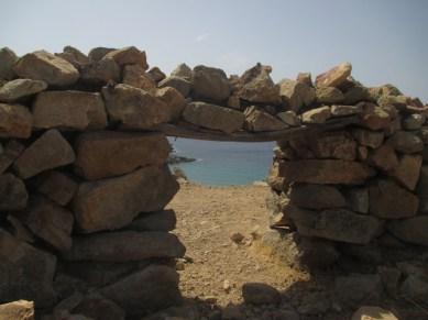 sentier vers plage Psili Ammos Patmos
