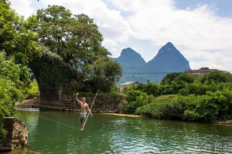 Chinoiseries Slacklinesques : Antoine Mesnage